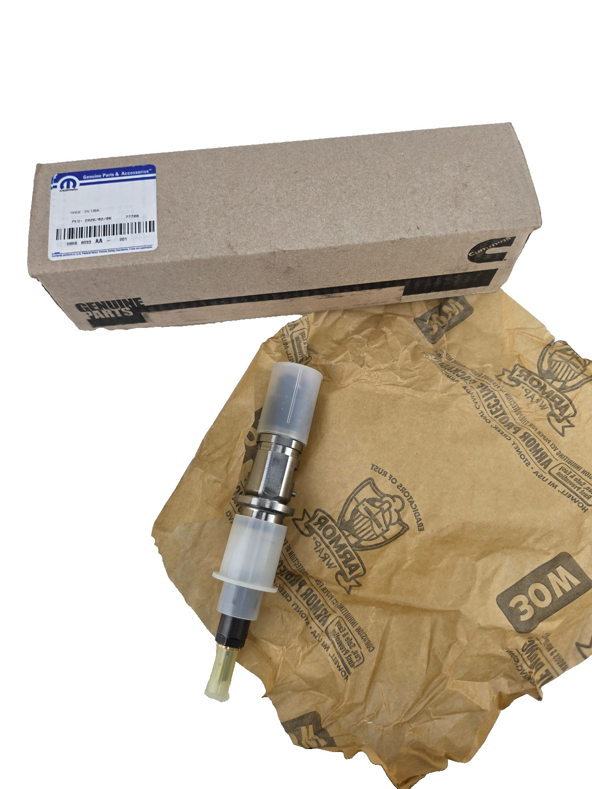 1pc Reman Mopar Fuel Injector 2022-2024 RAM 2500 3500 R8568033AA 68568033AA