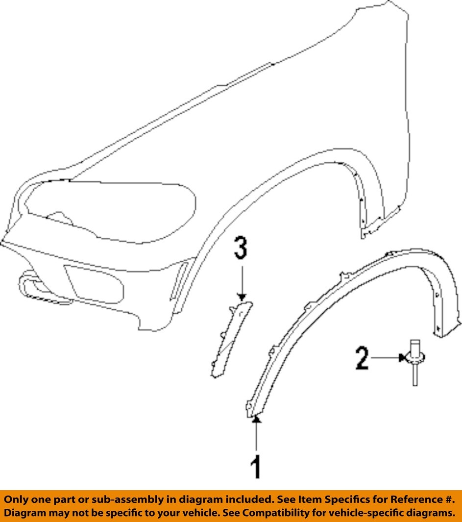 BMW OEM 09-26 X3 Fender Exterior Trim-Wheel Opng Mldg Rivet 07142151750