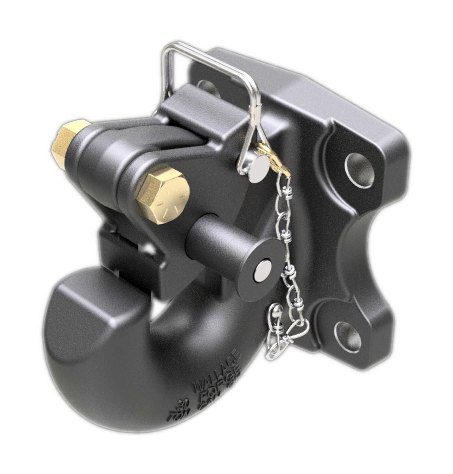 (1) Wallace Forge R-30 TON RIGID MOUNT Pintle Hook. Made in USA. Fast shipping. (1) Wallace Forge R-30 TON RIGID MOUNT Pintle Hook. Made in USA. Fast shipping.