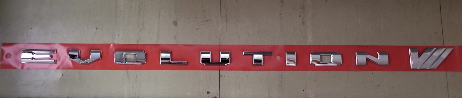 MITSUBISHI LANCER EVOLUTION VII Evo7 CT9A Genuine Rear Emblem Badge  MR598152