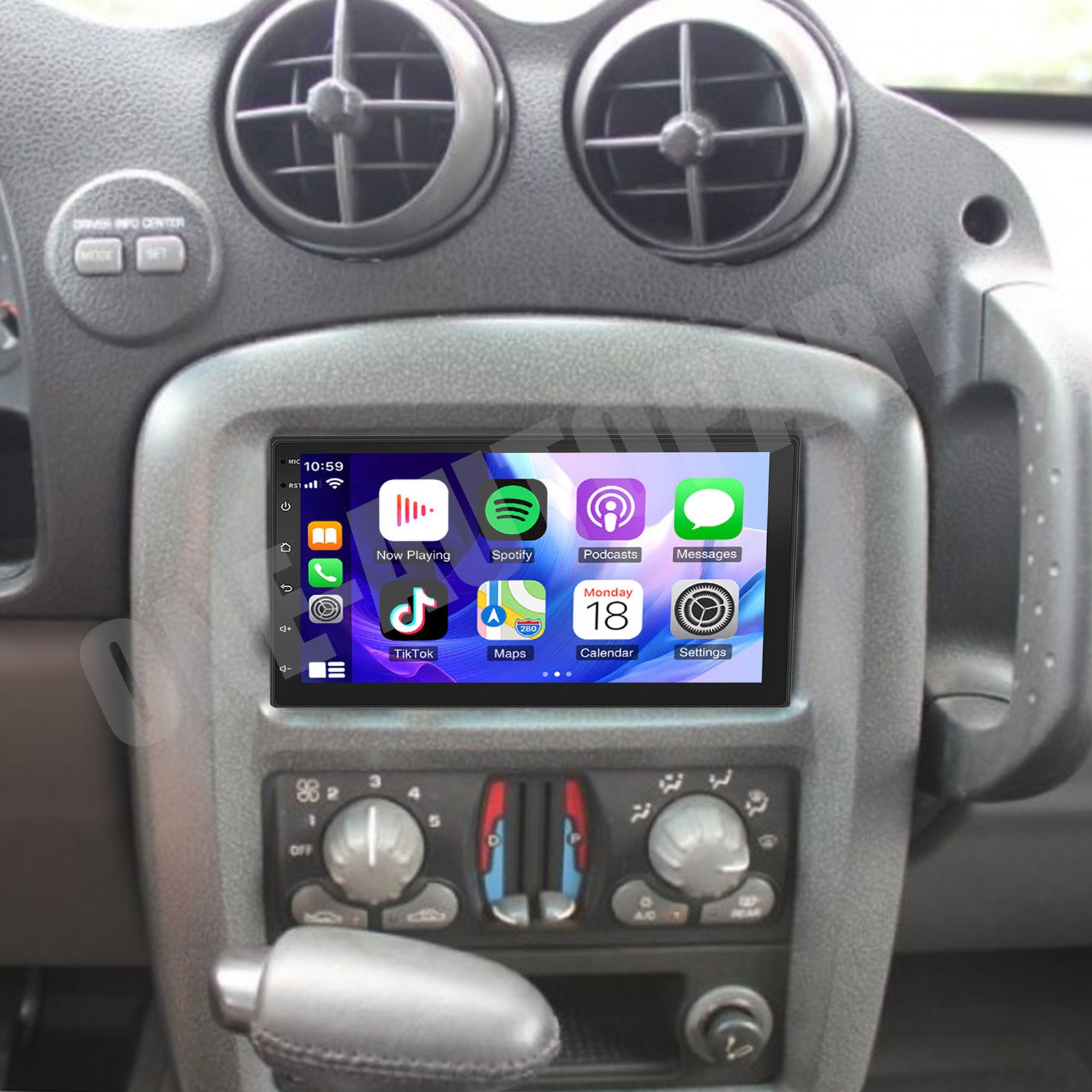 Android 15 Carplay For Pontiac Aztek 2001-2005 Car Stereo Radio GPS Navi 2+64GB