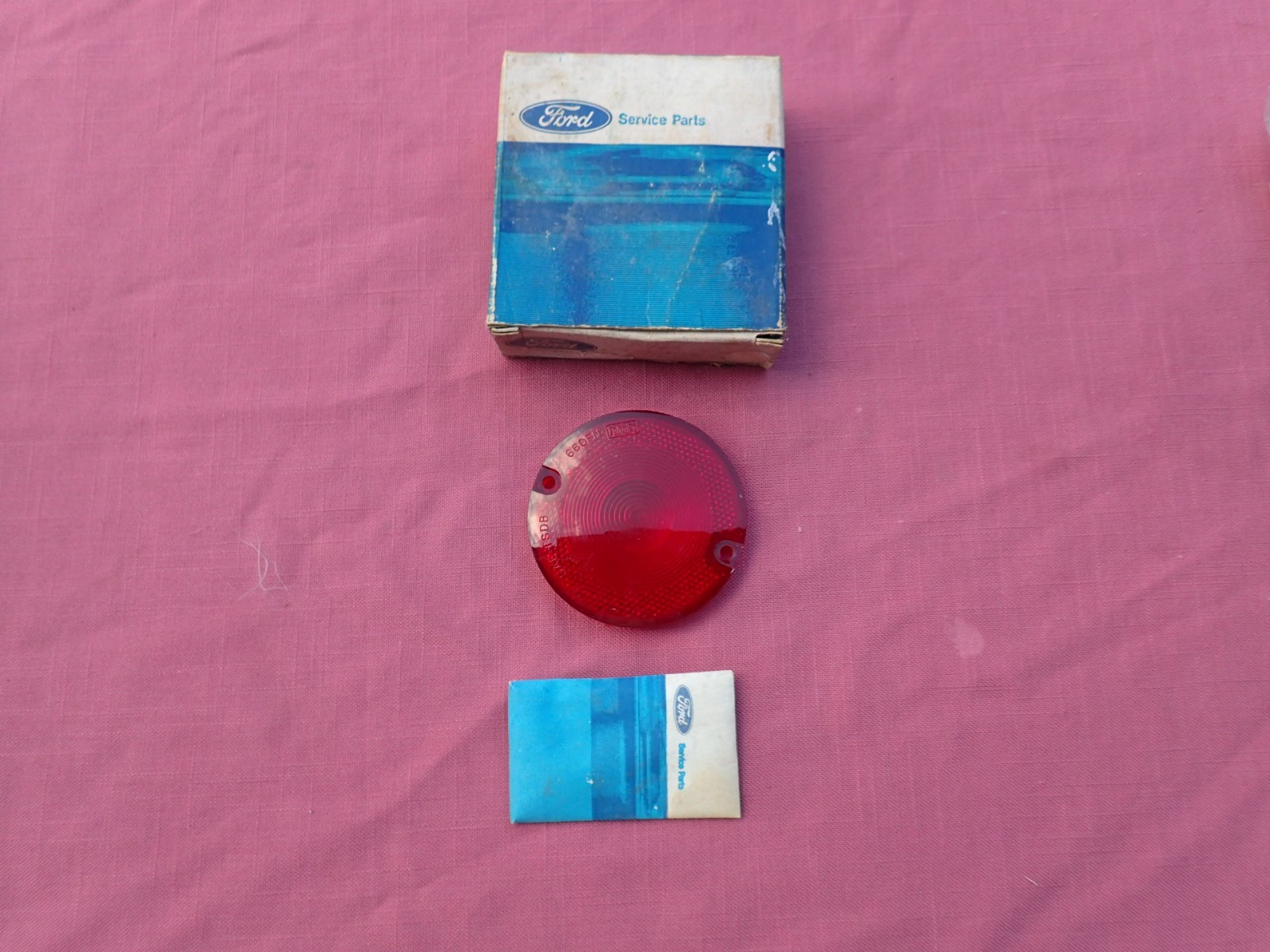 1966 Ford Falcon station wagon, Ranchero tail light lens, NOS C6DZ-13450-B