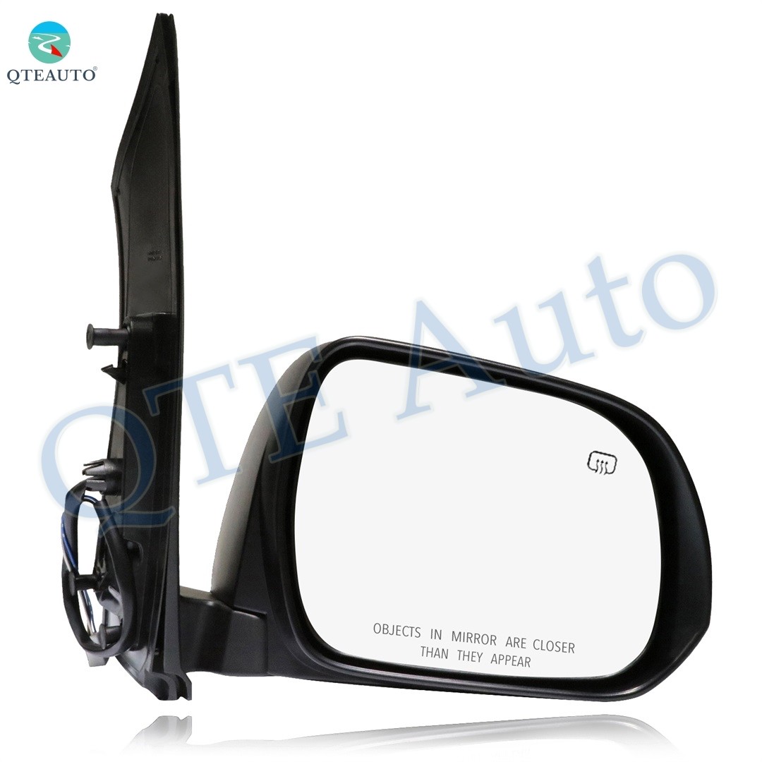 RH Power Heated Paintable Manual Folding View Mirror For 2013-2017 Toyota Sienna