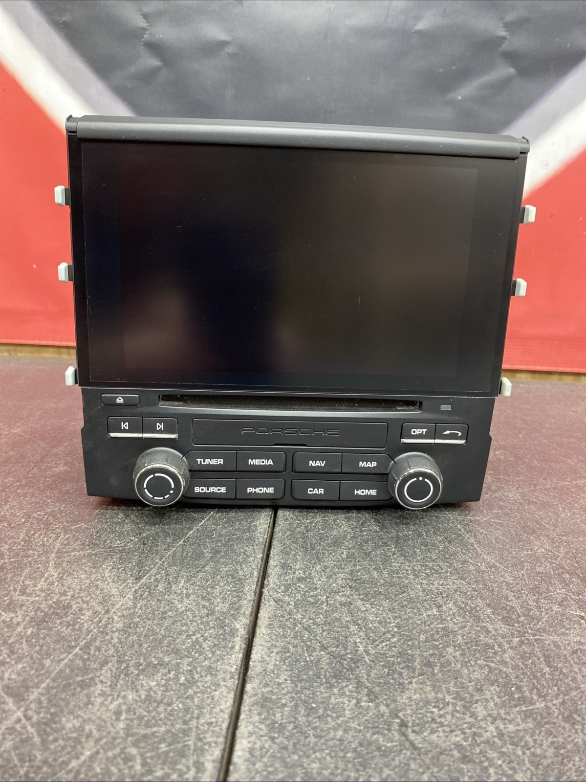 2017-2018 Porsche Cayenne 958 PCM 4 Navigation Display Screen 7P5919608 OEM 3658