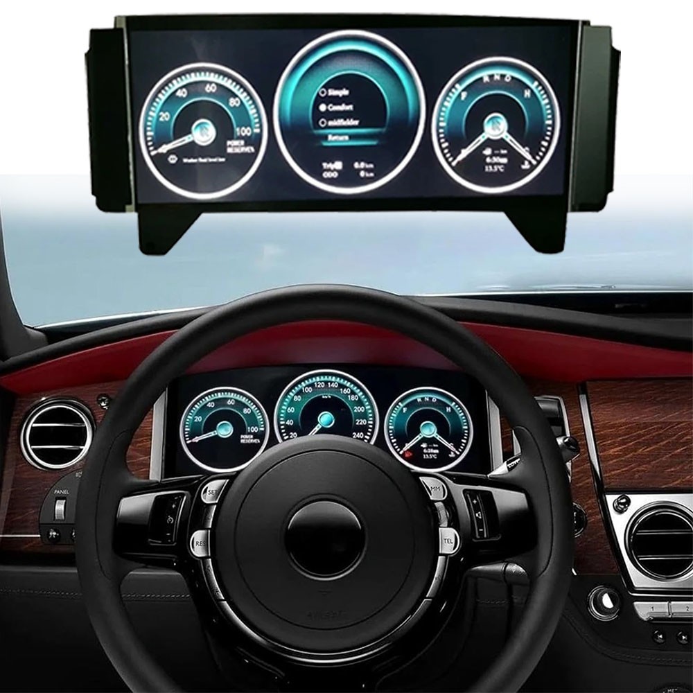 12.5\'\' For Rolls-Royce Phantom Family 2004-2013 Digital Instrument Cluster Gauge