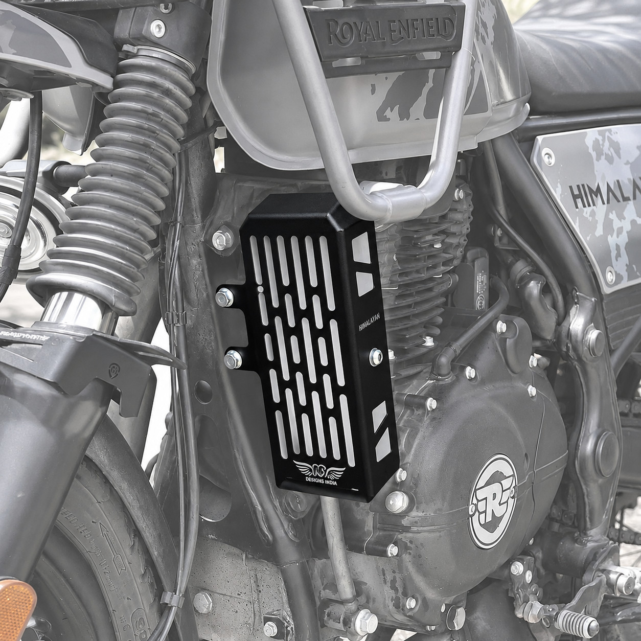 Fit for Royal Enfield Guerrilla 450 Black Sump Guard