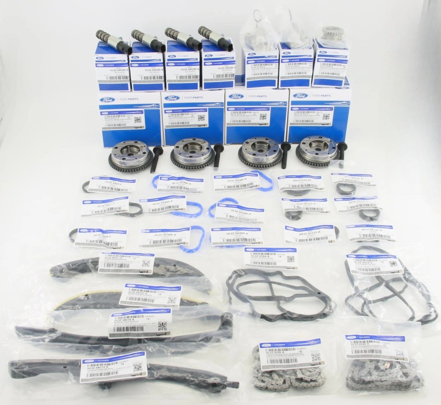 FOR 3.5L DOHC TURBO TIMING CHAIN KIT-32 PIECES F-150 RAPTOR EXPEDITION 17-20 NEW