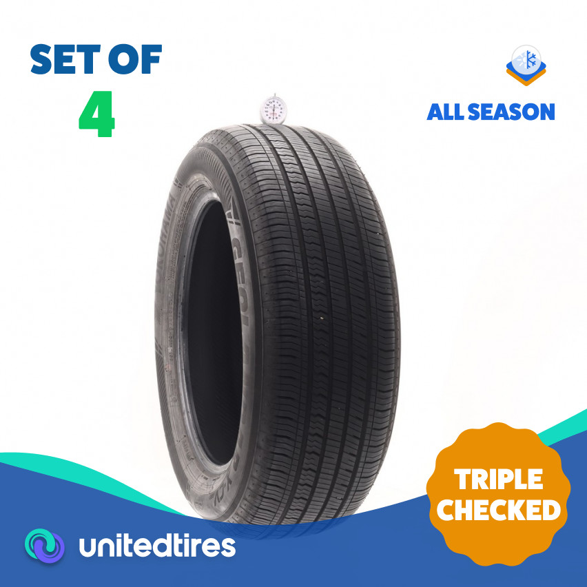 Set of (4) Used 235/60R18 Yokohama Geolandar X-CV G99 103H - 7-7.5/32