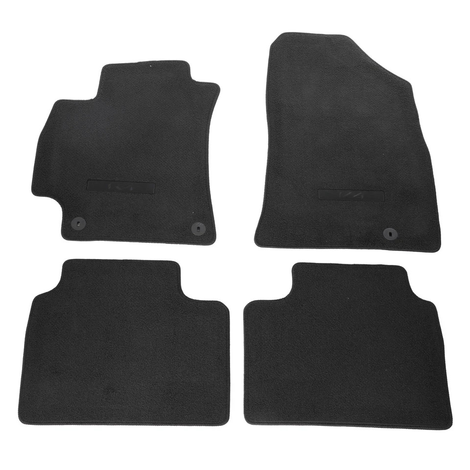 OEM 2025 2026 2027 Kia K4 Front Rear Carpet Floor Mats Black GGF14-AU000