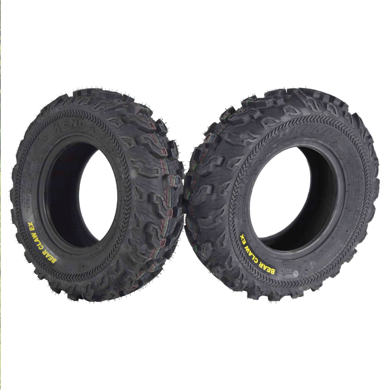 Kenda Bear Claw EX 21x7-10 Front ATV 6 PLY Tires Bearclaw 21x7x10 - 2 Pack