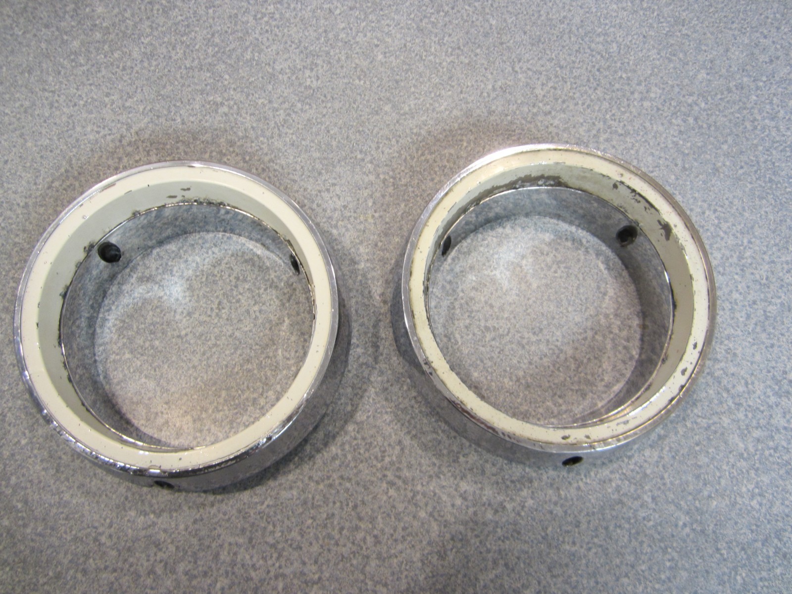 RARE 1962 DODGE DART  HEADLIGHT BEZELS
