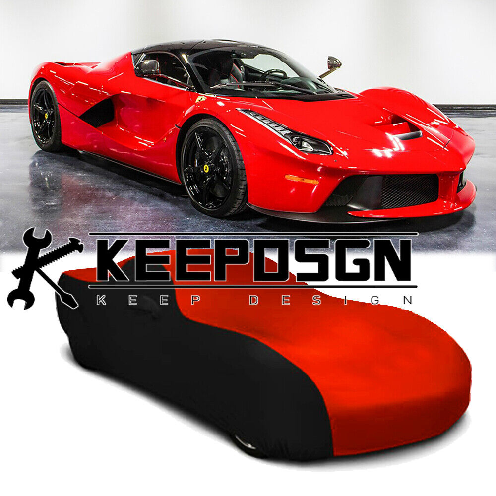 For Ferrari LaFerrari Satin Soft Stretch Indoor Car Cover Dust Scratch Protector