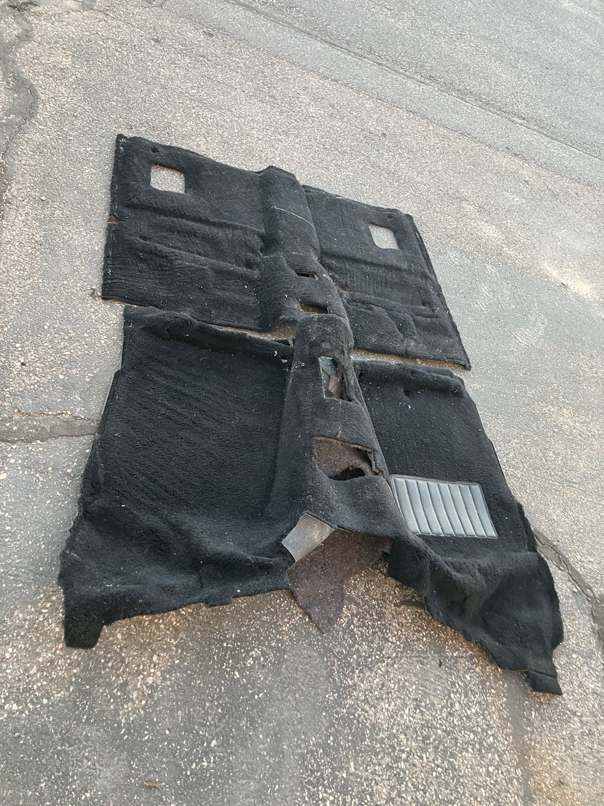 1983-1986 Nissan Datsun 720 Kingcab Truck Oem Black Carpet Set Front And Rear