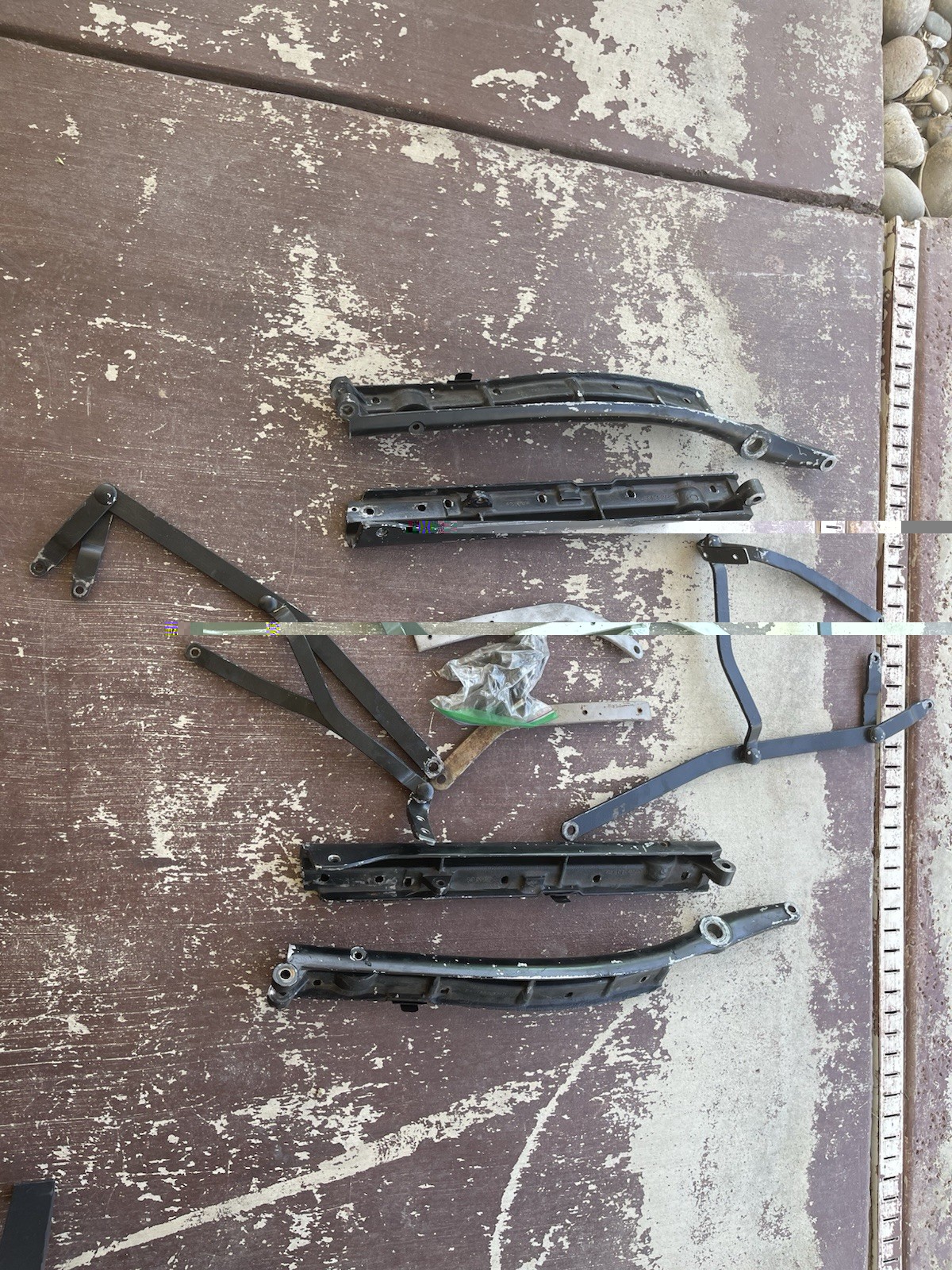 1952 1953 1954 Ford Sunliner Convertible Top Frame Parts Lot 1952 1953 1954 Ford Sunliner Convertible Top Frame Parts Lot
