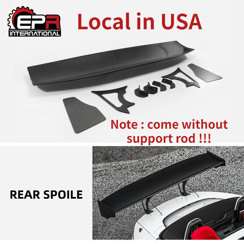 For Roadster MX5 ND5RC ND Miata Rear Trunk GT Spoiler Wing Bodykit FRP Unpainted
