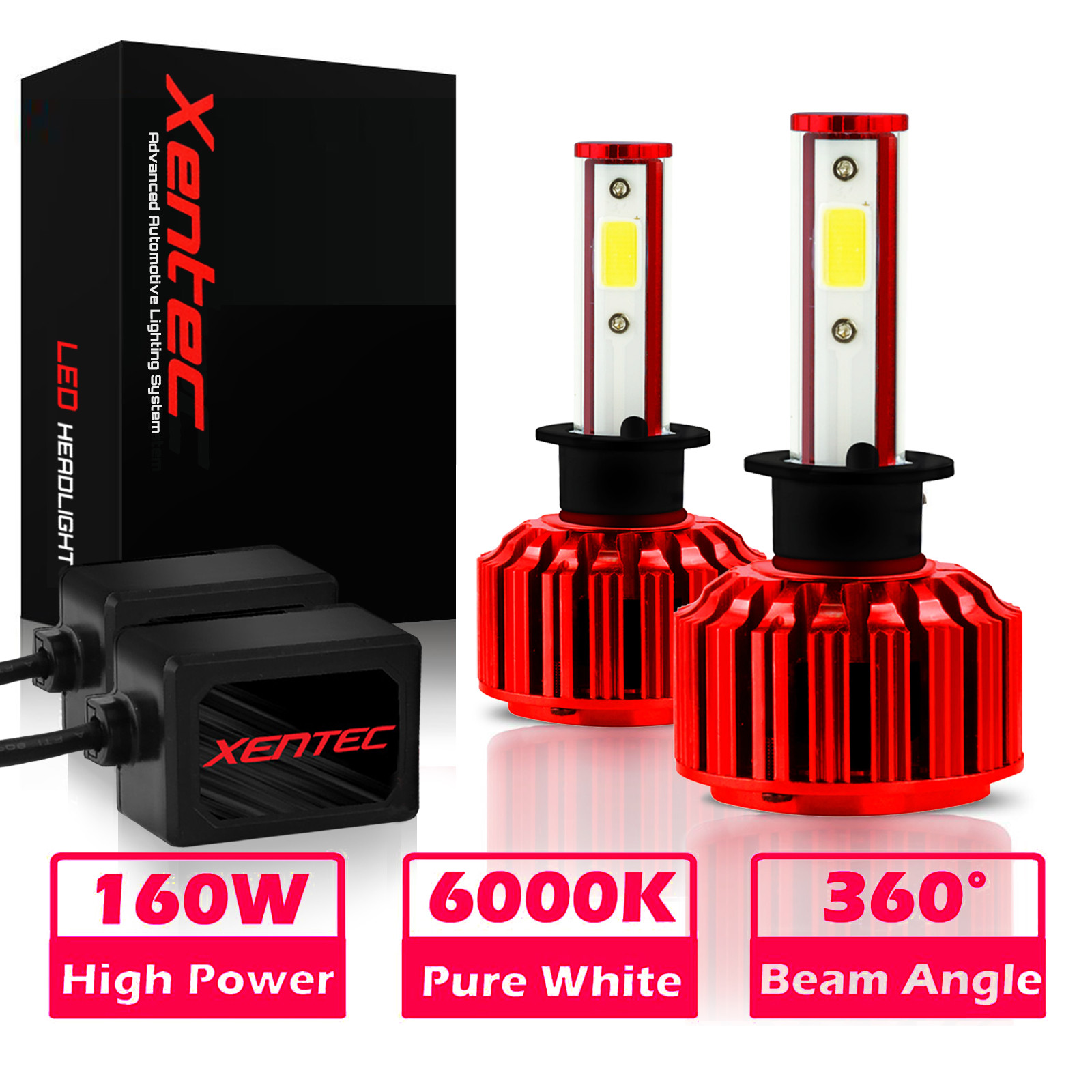 Xentec LED Light Bulb Kit Headlight H11 H8 H9 for Toyota Camry Highlander Avalon Xentec LED Light Bulb Kit Headlight H11 H8 H9 for Toyota Camry Highlander Avalon