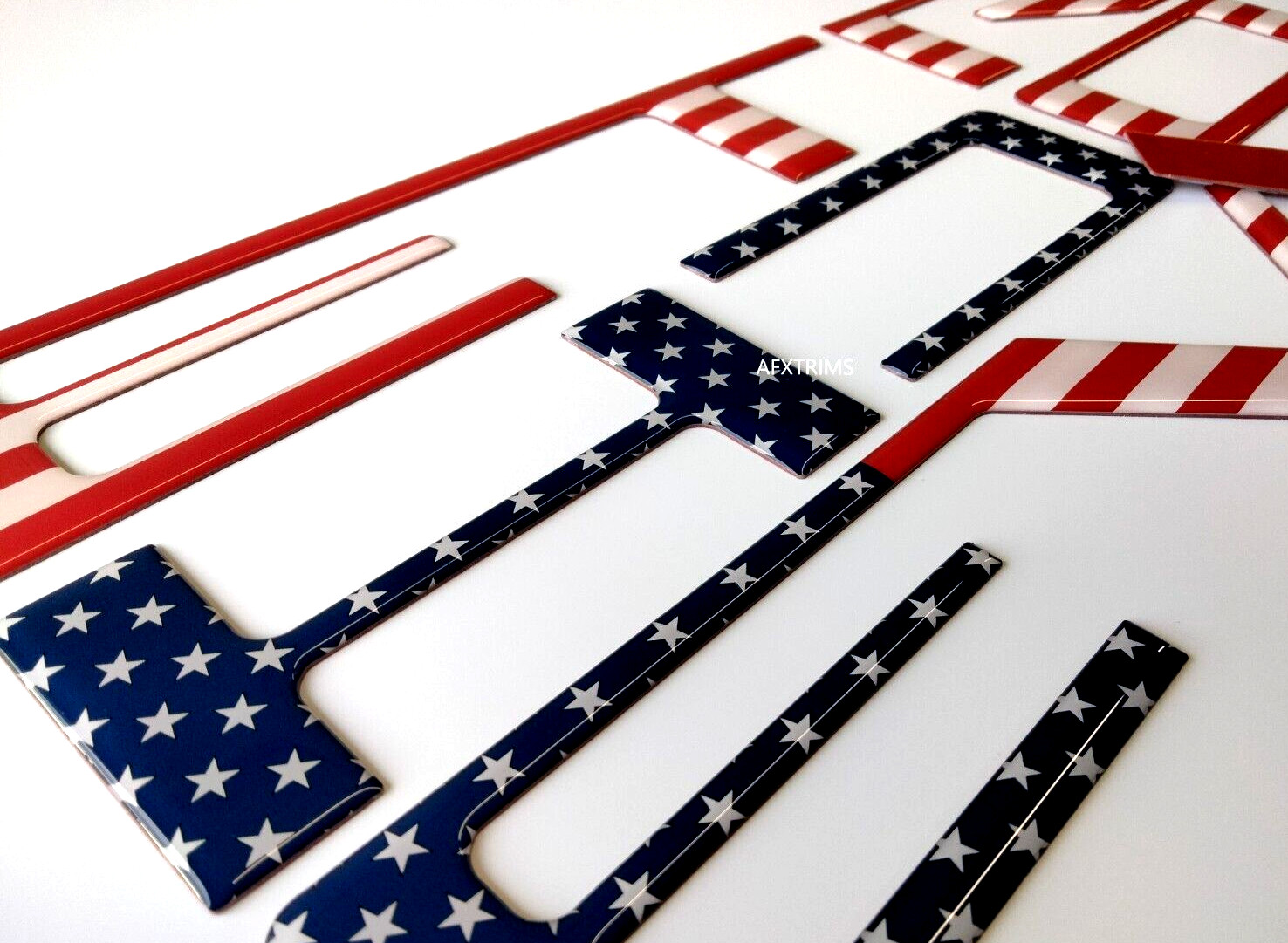 3D US FLAG RAISED DOMED TAILGATE LETTERS FOR COLORAD 2023-2026 US MADE 3D US FLAG RAISED DOMED TAILGATE LETTERS FOR COLORAD 2023-2026 US MADE