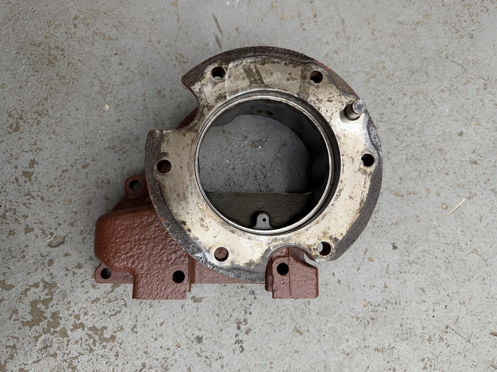 Ford 4R100 E4OD 4wd Transfer Adapter Housing Cast Iron 