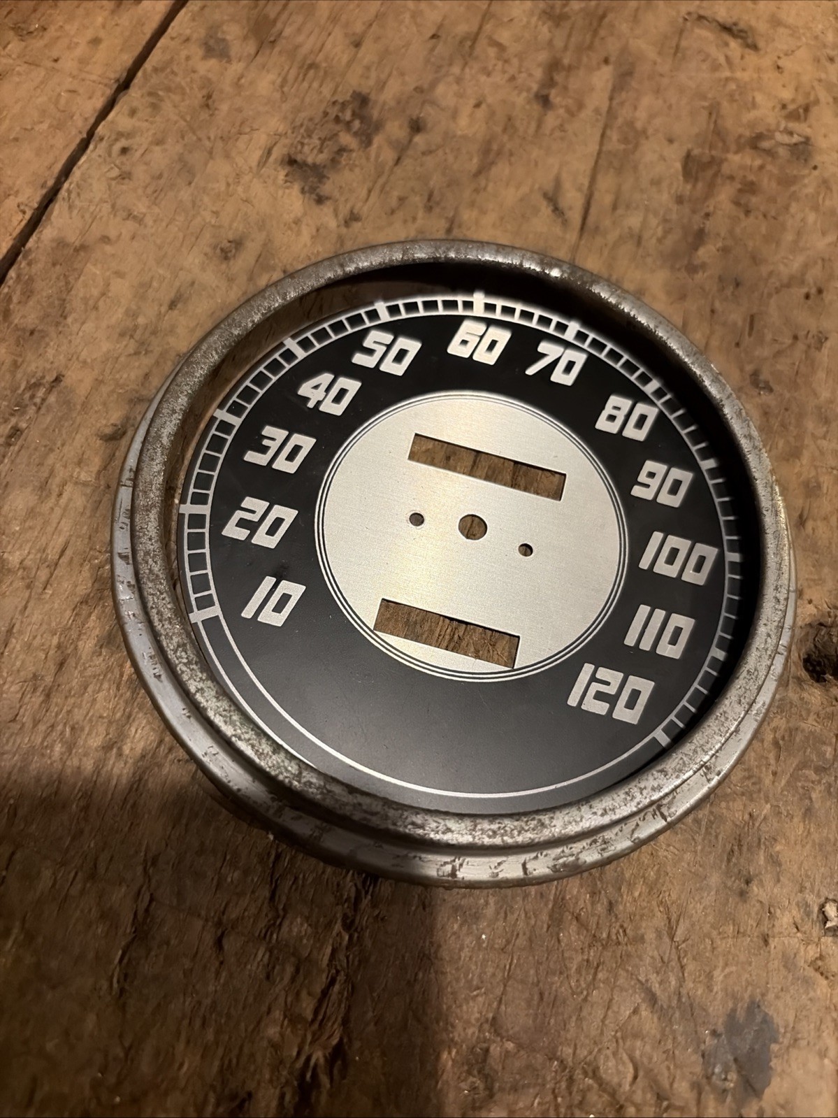 Harley Flathead Panhead Knucklehead 1947 Repop Speedometer Face Plate Orig Bezel Harley Flathead Panhead Knucklehead 1947 Repop Speedometer Face Plate Orig Bezel