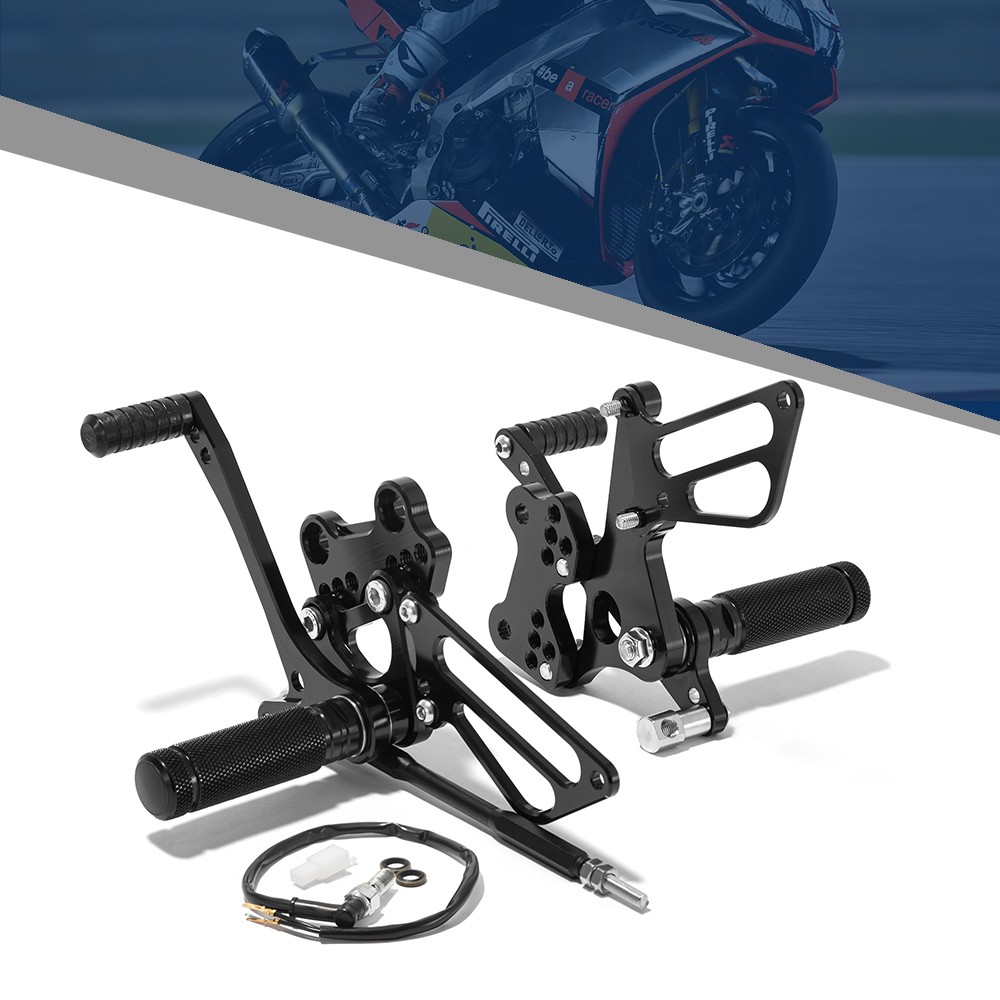 For SUZUKI Rear Set Adjustable Rearsets Footpegs GSX-R 600 GSXR 750 2000-2005 01 For SUZUKI Rear Set Adjustable Rearsets Footpegs GSX-R 600 GSXR 750 2000-2005 01