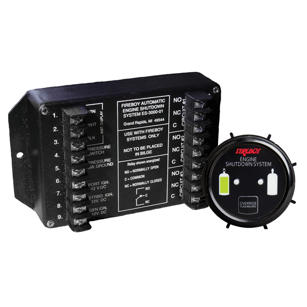 Fireboy-Xintex Engine Shutdown System w/Round Display Fireboy-Xintex Engine Shutdown System w/Round Display