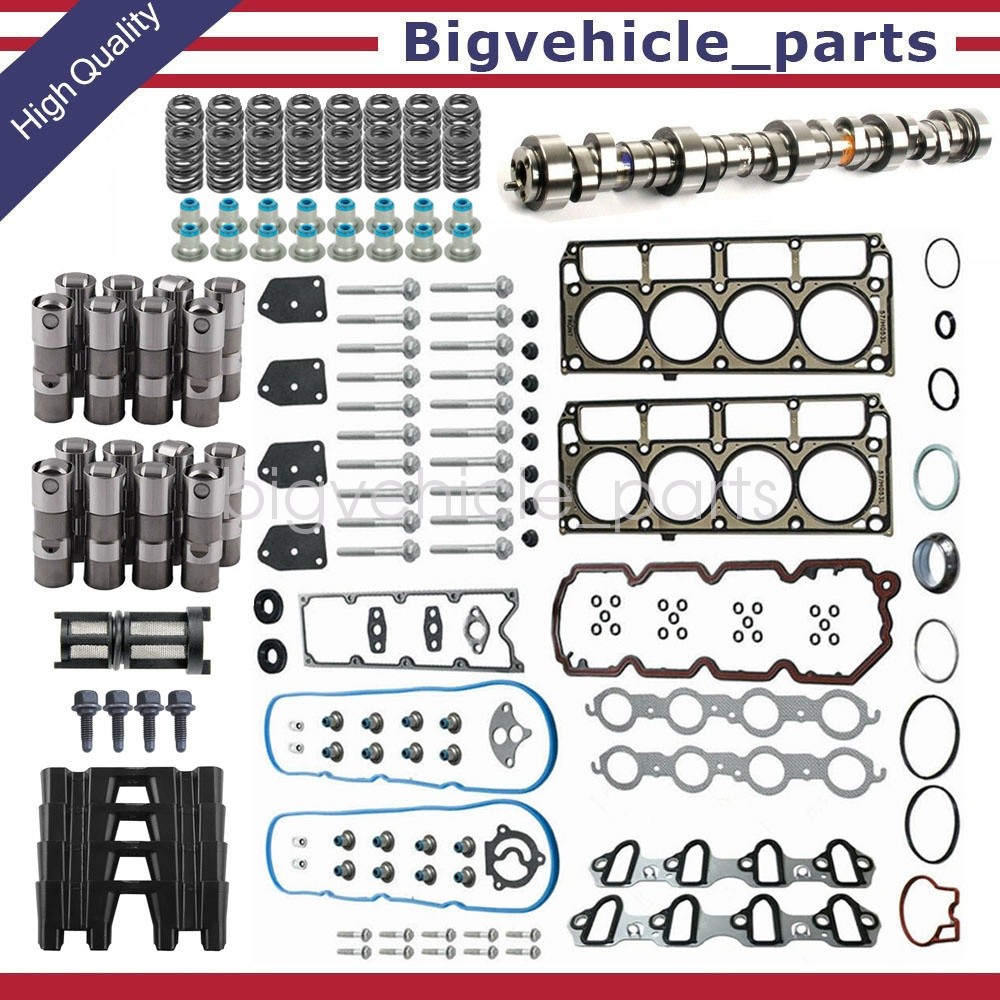E1841P Sloppy Stage 3 Cam Lifters Gaskets Springs Kit For LS LS1 4.8 5.3L .595