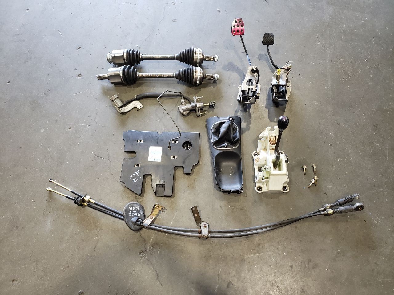 SMALL PARTS Manual Swap Kit - 2002 Acura RSX Coupe 2.0L - Shifter Axle Cable etc