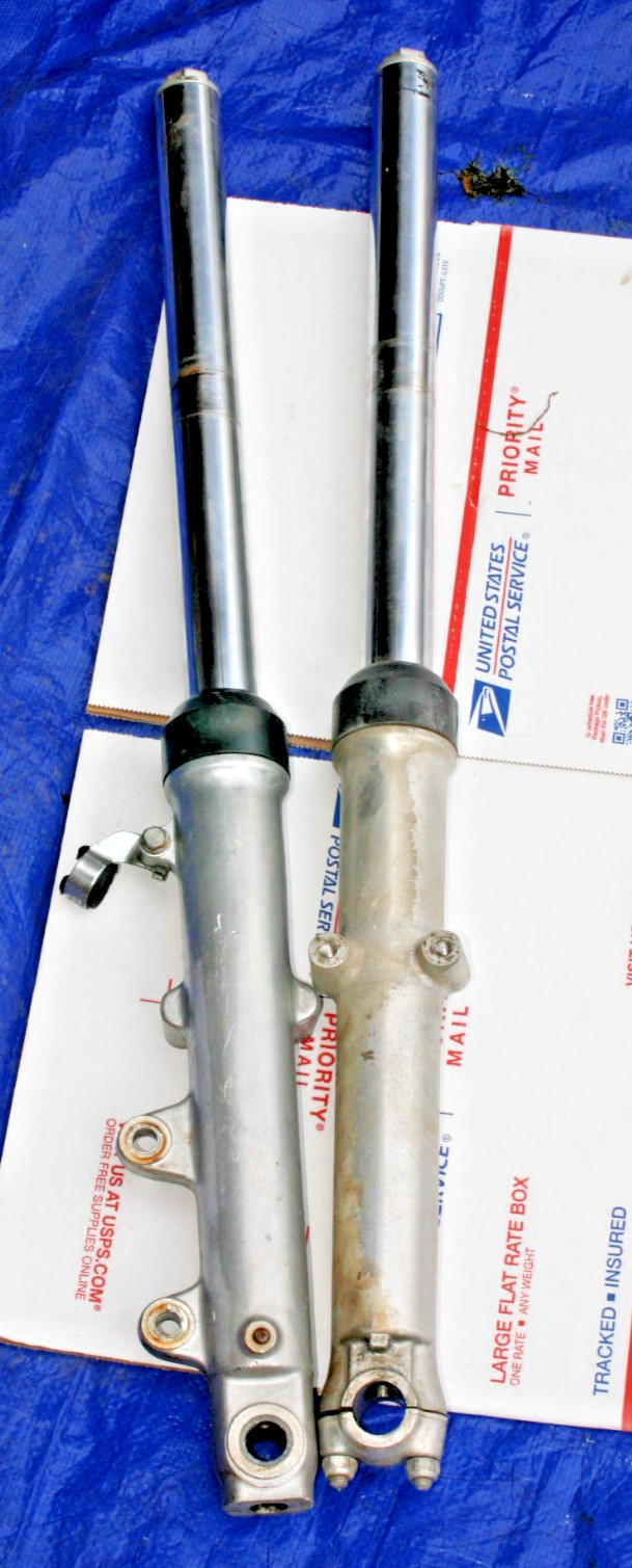 1966 Bridgestone 175 Dual Twin OEM FRONT FORKS  (SEE BELOW)