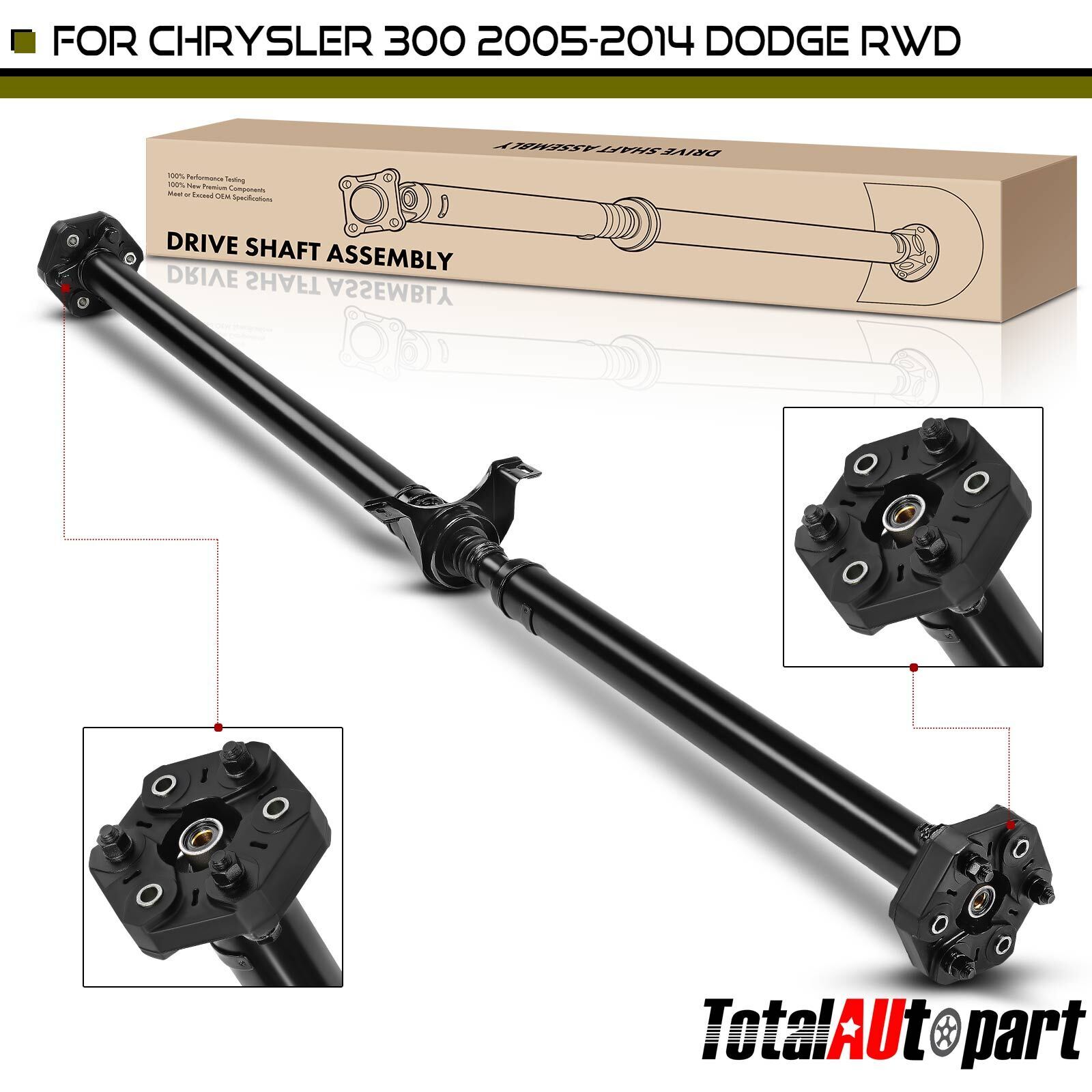 Auto Drive Shaft Assembly for Dodge Charger 06-14 Magnum Chrysler 5.7L RWD Rear