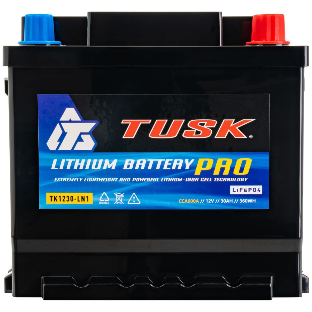 Tusk Lithium Pro Battery TK1230-LN1 for Polaris RZR/ General/ Ranger/ Xpedition