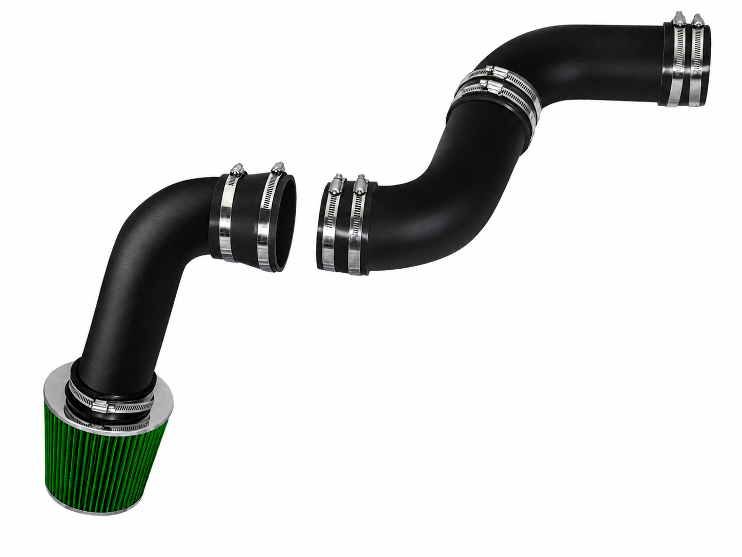 BCP RW Green 1999-2007 Silverado/Sierra 1500 Classic 4.3L V6 Cold Air Intake Kit