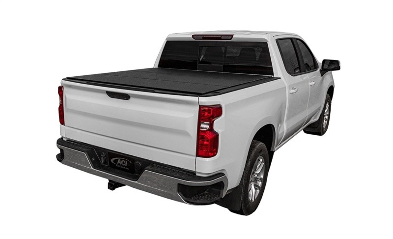 Access LOMAX Tri-Fold Cover Black Urethane Finish 2020-2026 GM 2500/3500 - 6ft