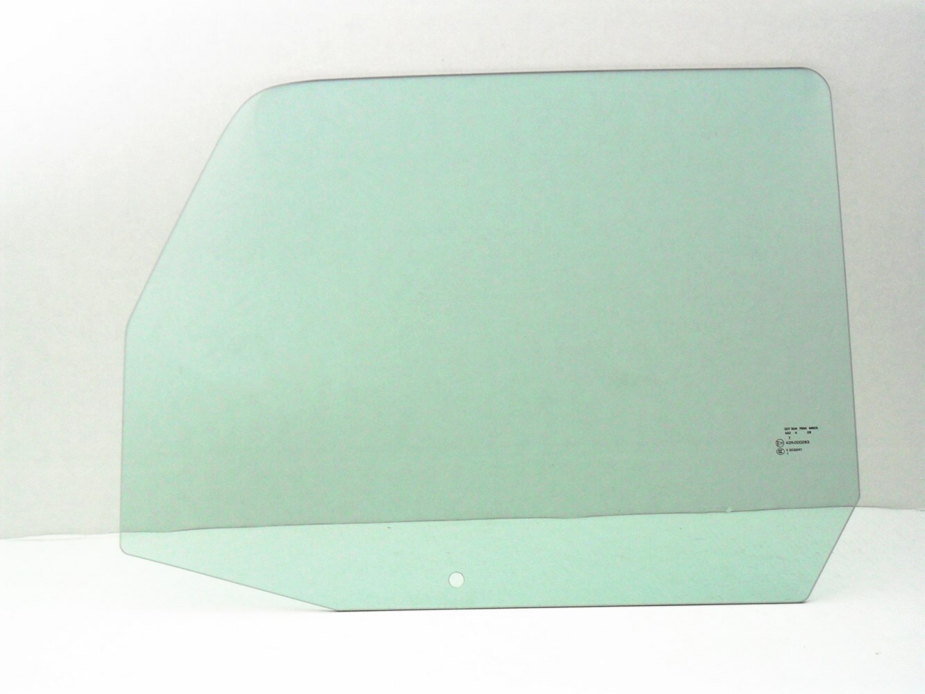 Fits 2007-2017 Jeep Wrangler 2018 JK Driver Left Side Front Door Window Glass