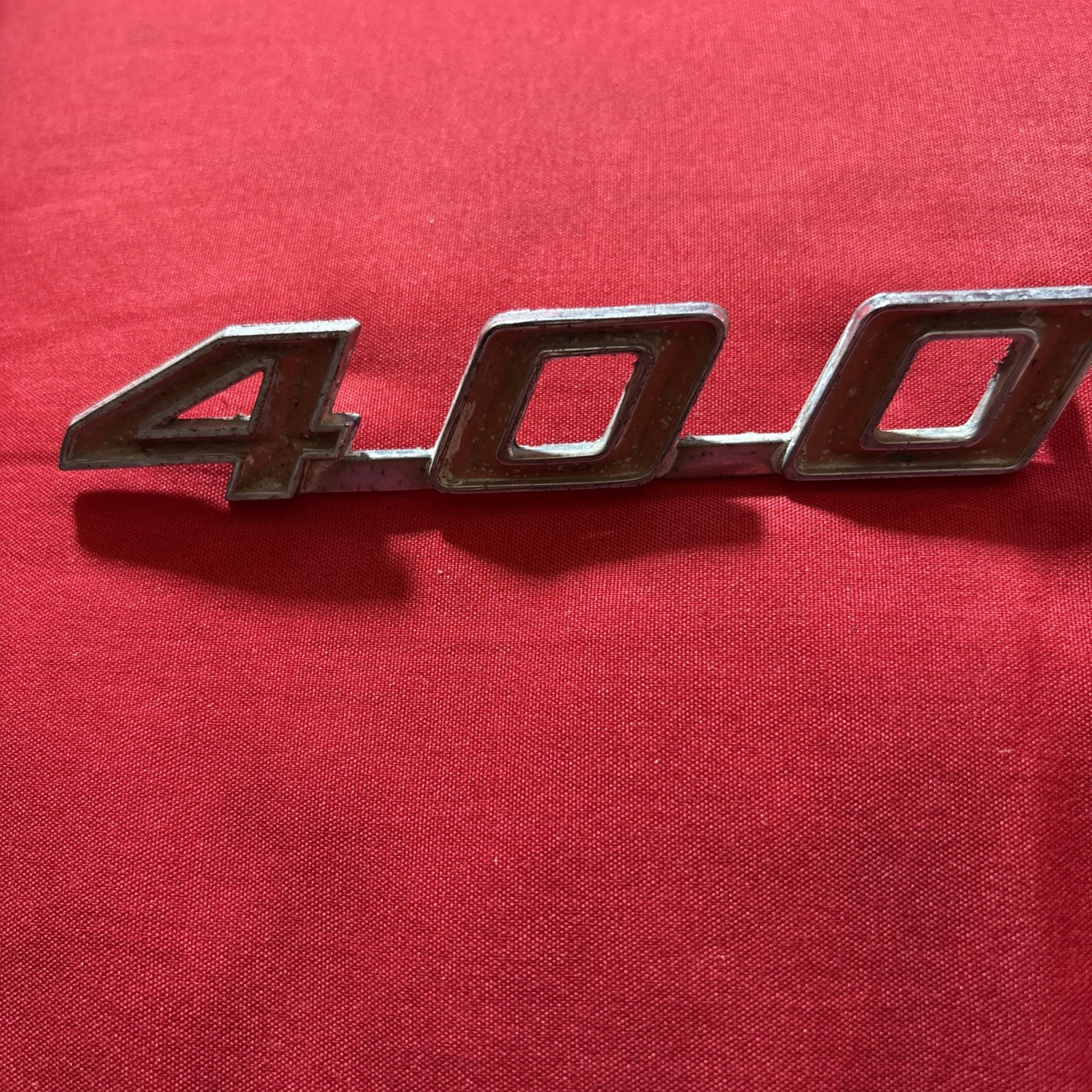 Original 1967 1968 1969 Pontiac Firebird 400 Hood Emblems 9789482 Factory OEM GM