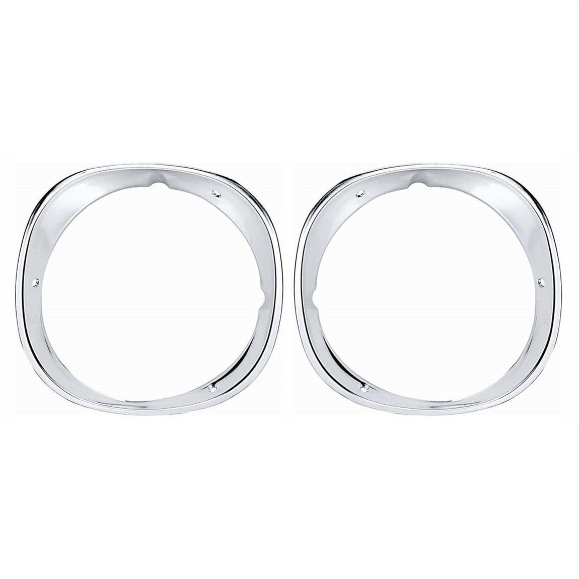 OER Headlamp Bezels for 1970-73 Fits Chevy Camaro