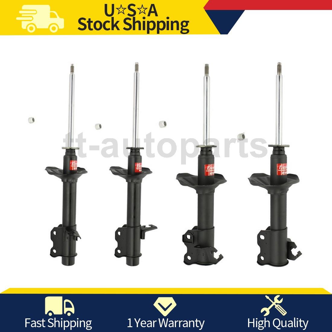 4x Front Rear KYB Shocks and Struts Assembly For Nissan Sentra 1988
