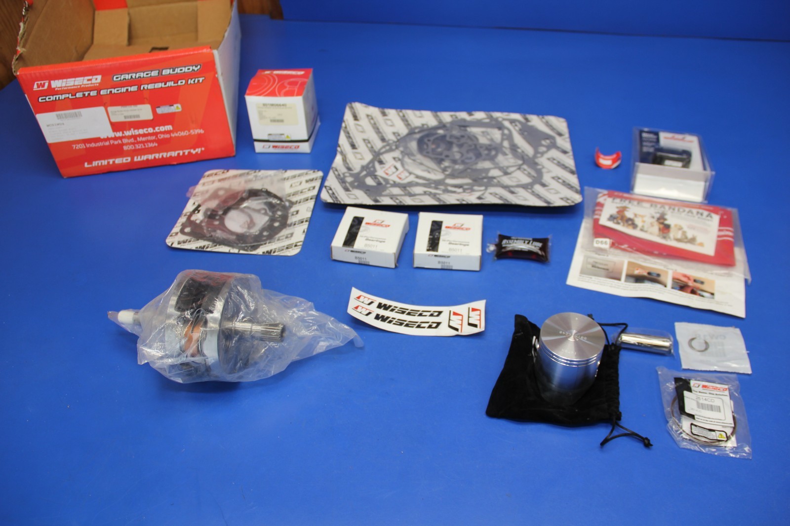 Wiseco Garage Buddy Rebuild Kit Honda CR 250R CR250R 2002-2004 PWR132-100