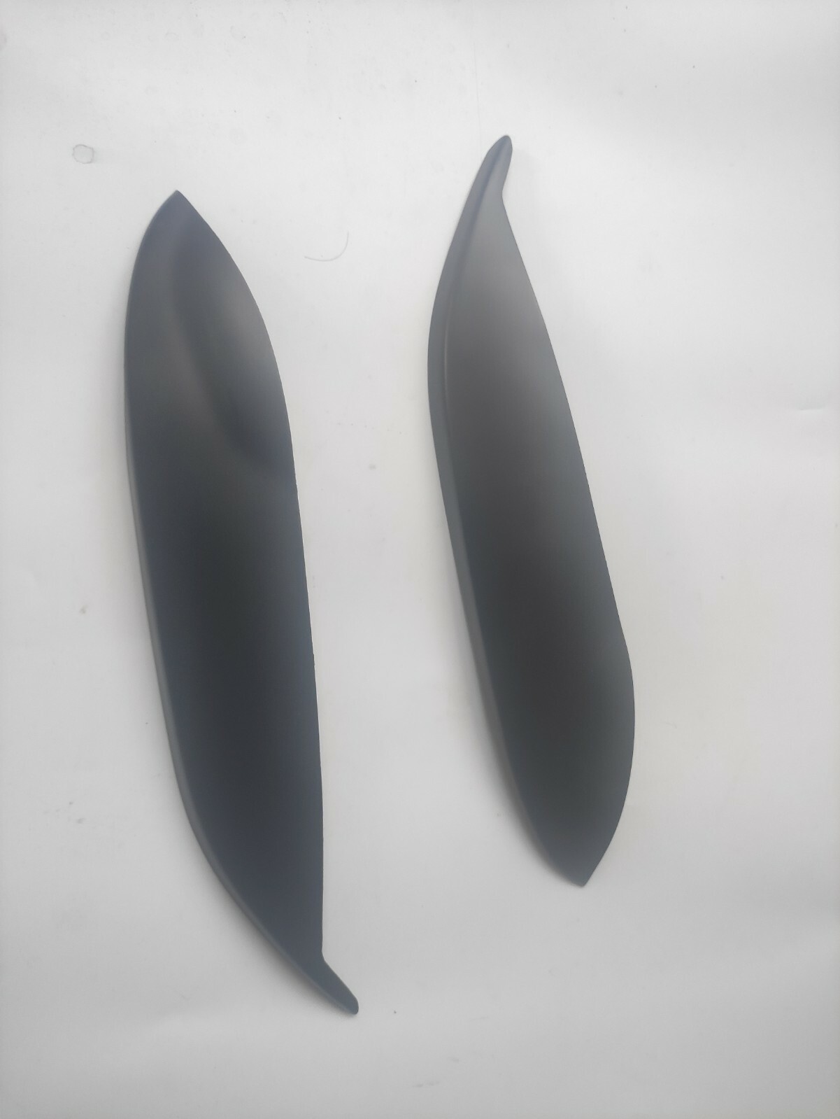Unpainted FRP Headlight Eyelids Eyebrows for 1996-1998 Honda Civic EK 1997
