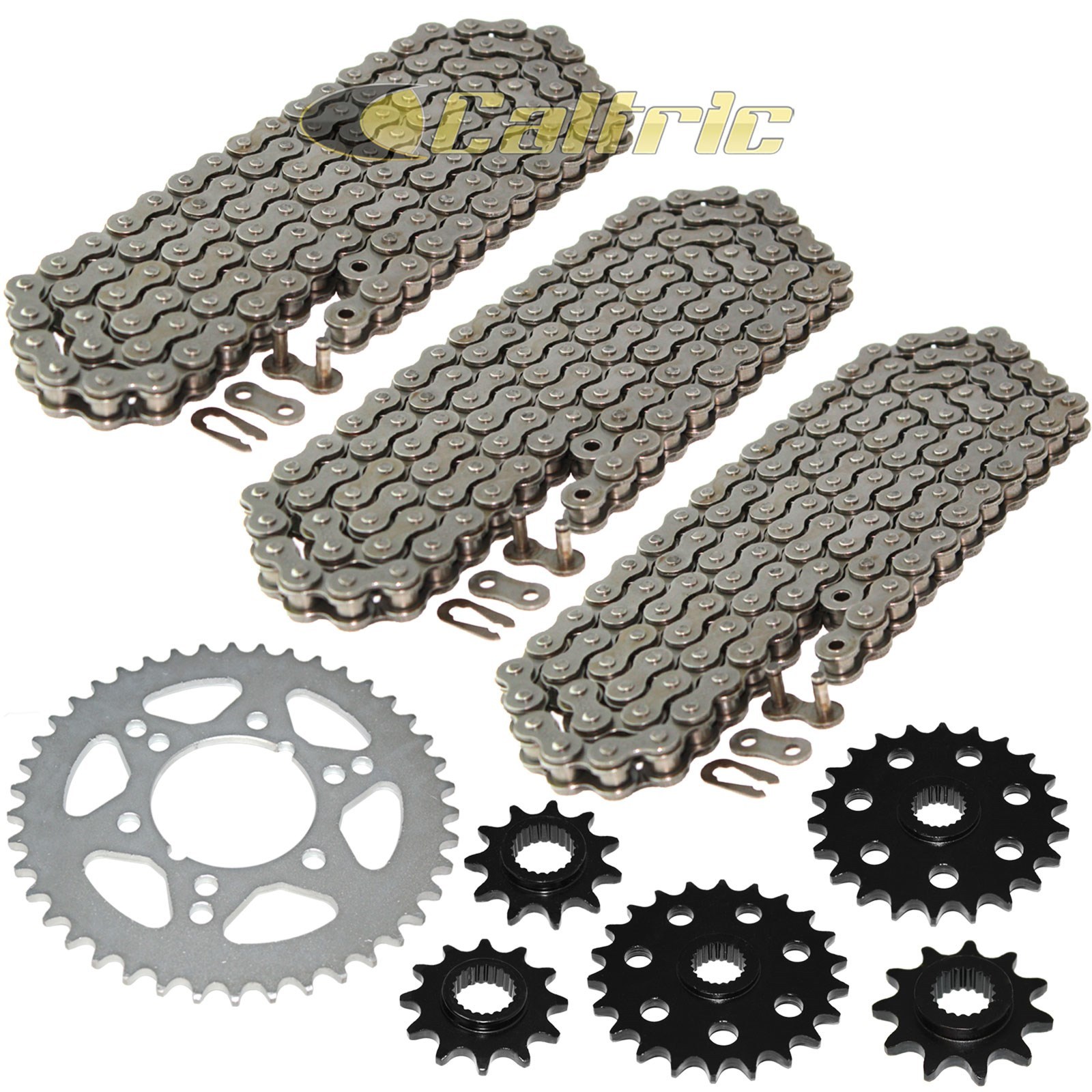 Drive Chain & Sprockets Kit for Polaris Trail Boss 250 4X4 1989 90 91 92 1993 Drive Chain & Sprockets Kit for Polaris Trail Boss 250 4X4 1989 90 91 92 1993