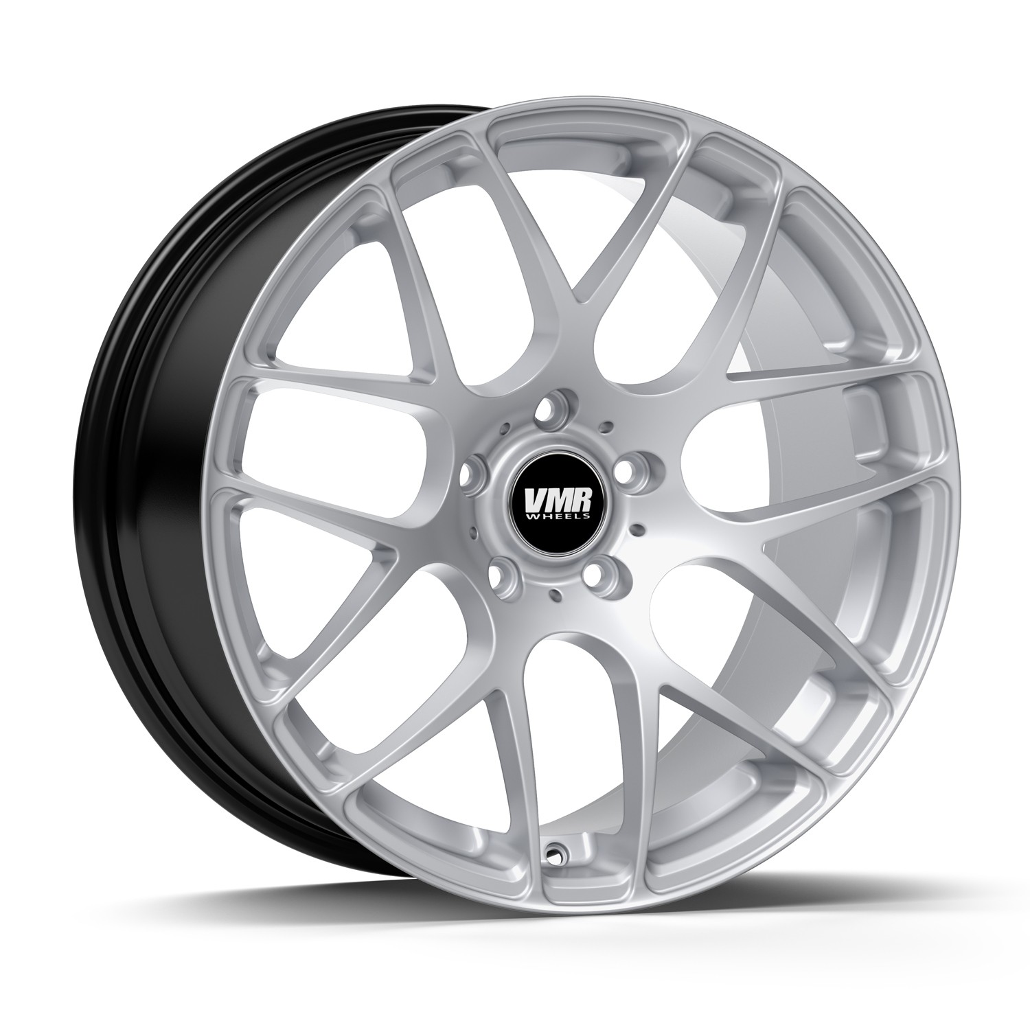 (1) VMR Wheel V710 19x11 et25 | 5x120 | 72.6mm Bore | Hyper Silver