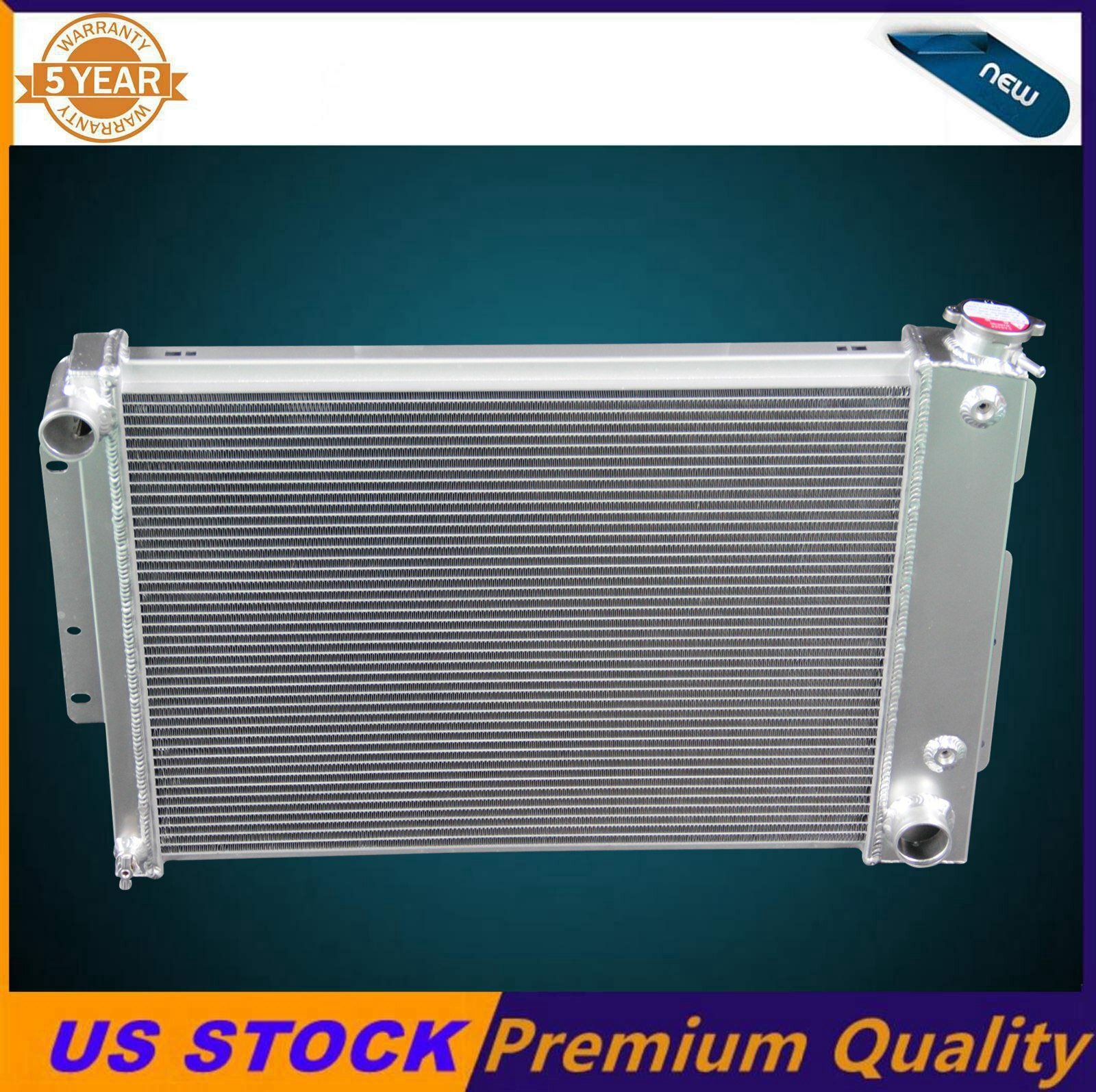 3 Row Aluminum Radiator Fit 67 68 69 Chevy Camaro / Firebird 23\
