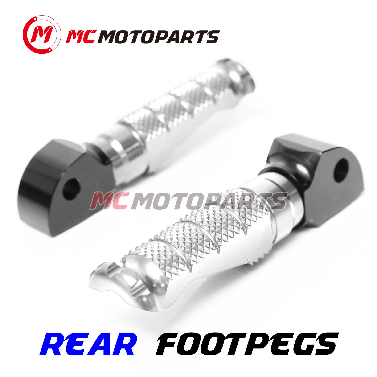 For Triumph Bonneville Bobber 2017-2018 Rear Passenger CNC Billet Foot Pegs