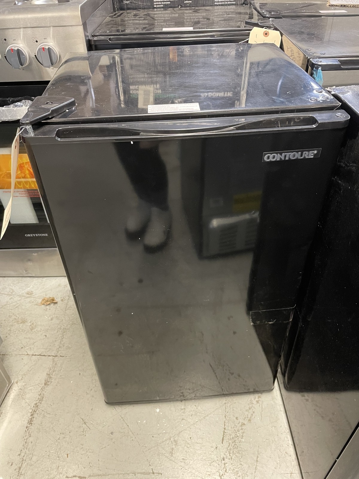 CONTOURE R-330BK 3.3 CU. FT 12V DC POWER COMPACT REFRIGERATOR BLACK RV