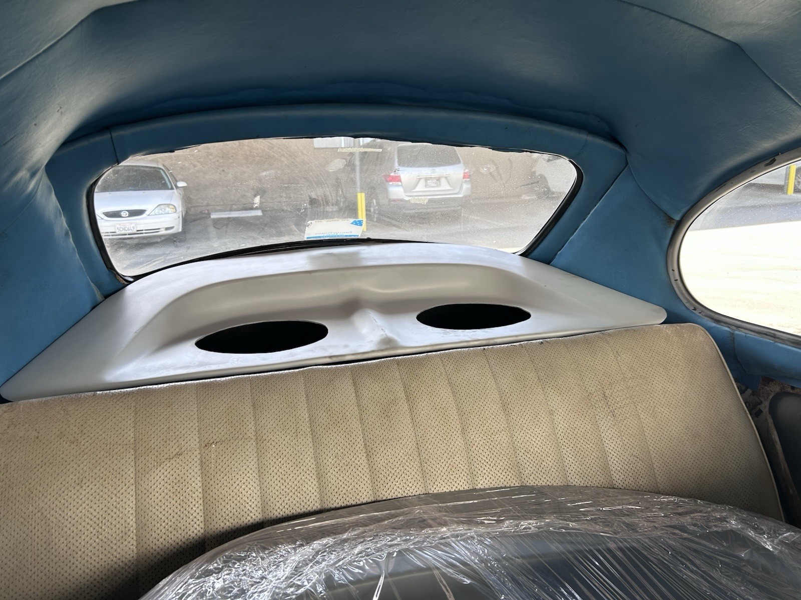 1949-1977 VW Beetle and 1971-1979 VW Super Beetle Rear Speaker Package Tray 1949-1977 VW Beetle and 1971-1979 VW Super Beetle Rear Speaker Package Tray