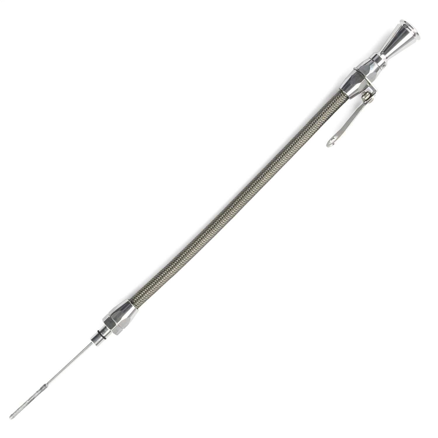 Lokar ED-5015 Flexible Engine Dipstick Chrysler 5.7/6.1L Hemi, Front Sump Pan