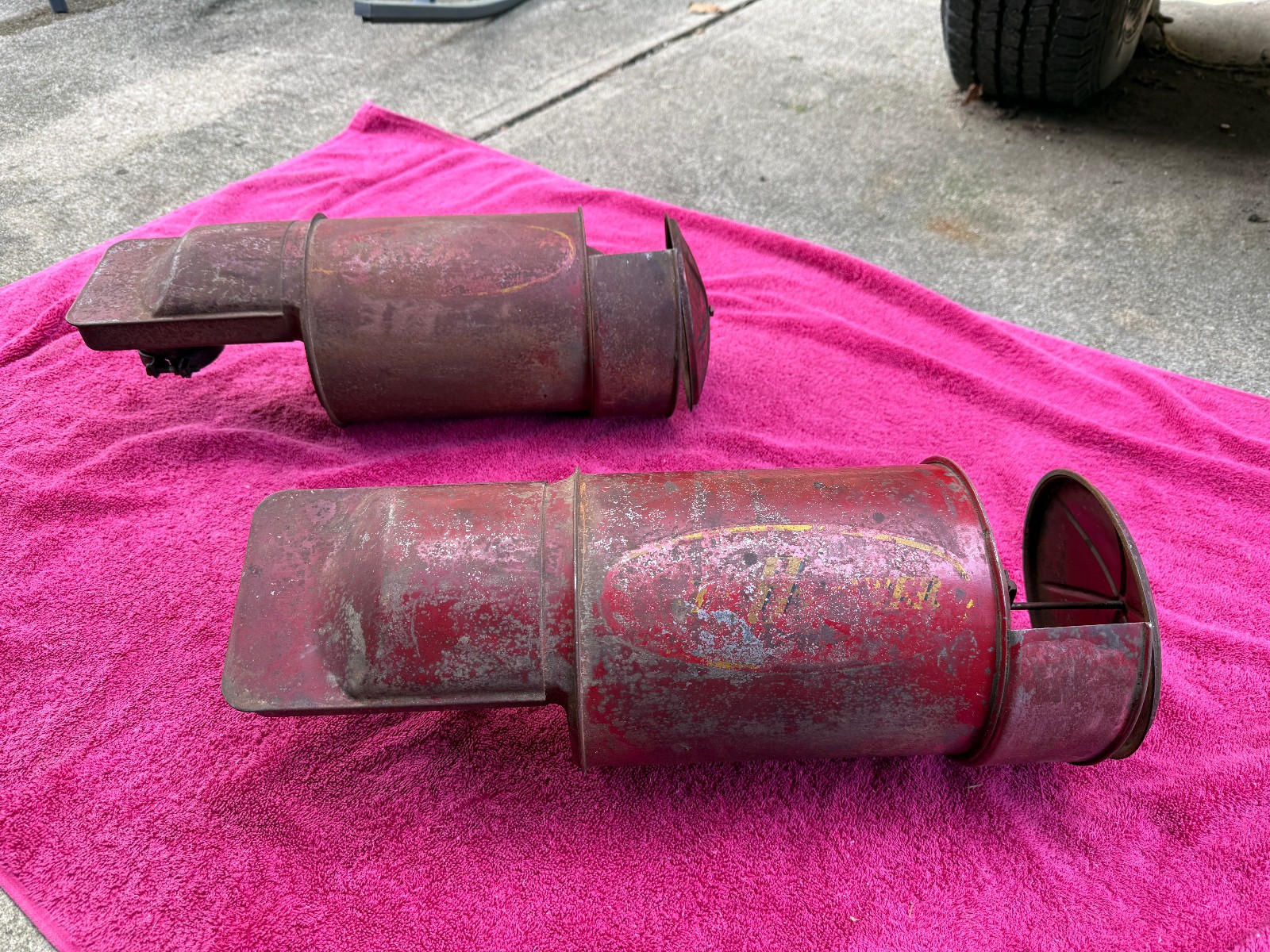 Hudson Hornet Twin-H Power 308 Air Cleaner Assemblies