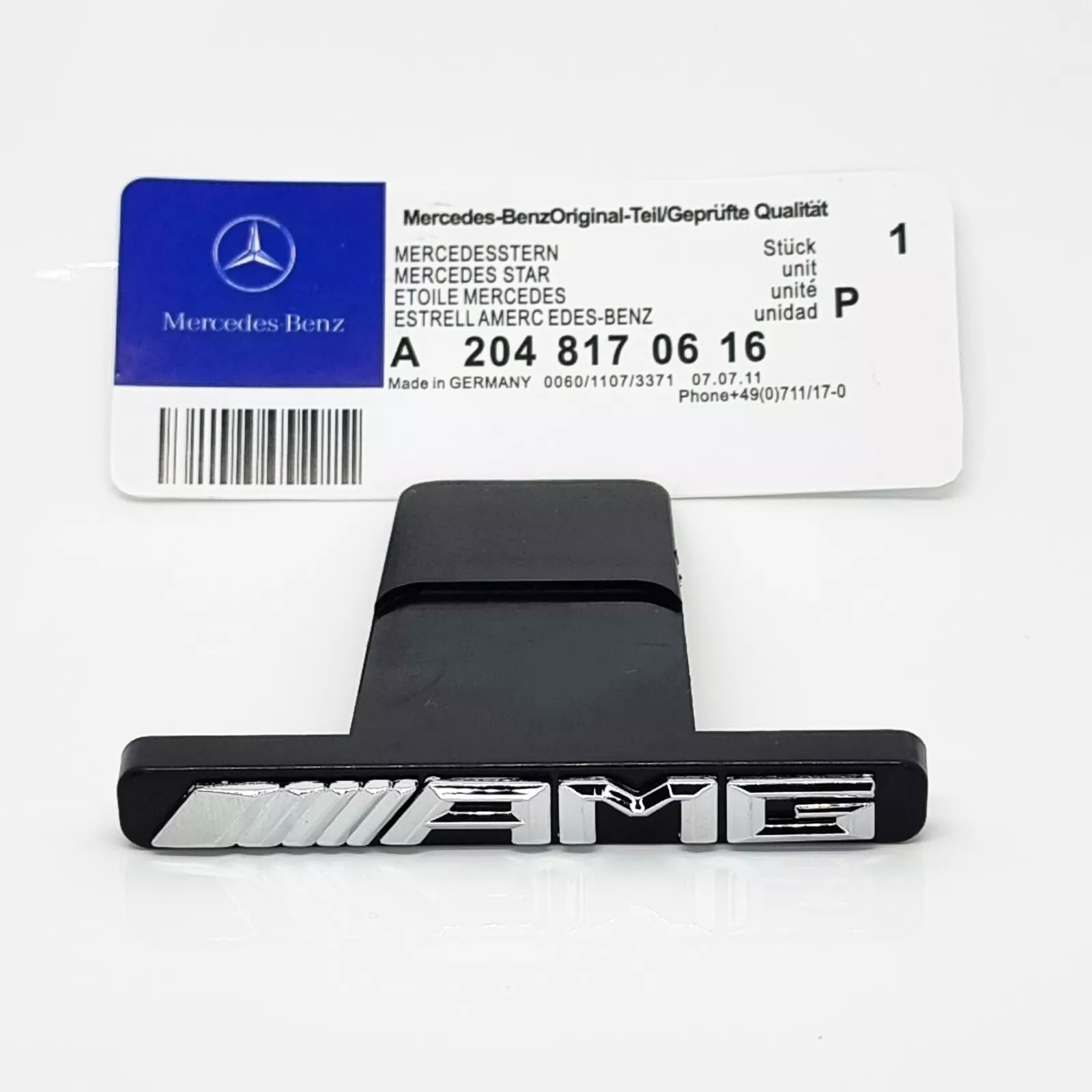 Fit For Mercedes~Benz AMG Badge Front Grill Emblem GT Panamericana 2017-2022🔥