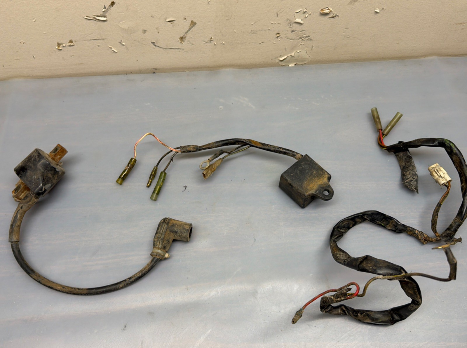 89-94 1994 KAWASAKI KDX200 KDX 200 OEM CDI IGNITER BOX & WIRING HARNESS & COIL