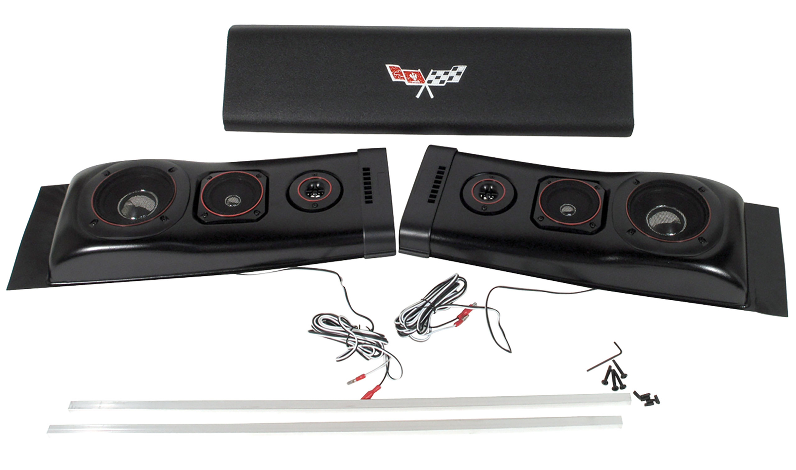 Speaker System. Soundbar Coupe for 1963-1982 Corvette