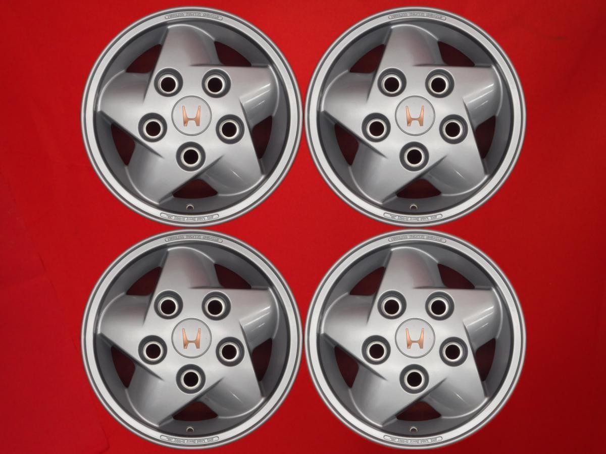 JDM Out of print honda first generation Black Sroad LJ genuine wheel 4 No Tires